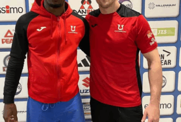 Este fin de semana han participado Sergio García y Moussa Macalou, en su primera competición del circuito europeo. Ya ha comenzado el la clasificación para Los Ángeles 2028. Sergio García-73 ha vencido en primera ronda al ucraniano N. Kulieshov y ha perdido ante el estadounidense Y. Yonezuka. Moussa Macalou, ha vencido en primera ronda al británico Goginasvhili y a quedado apeado de la competición ante el belga Gazaloev. La próxima cita el Varsovia.